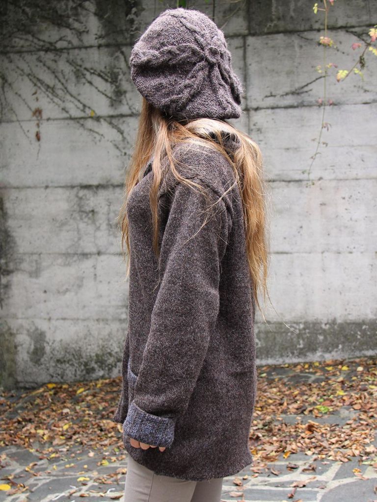 manteau femme laine alpaga